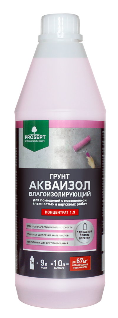 PROSEPT Грунт Акваизол, 1⠀литр