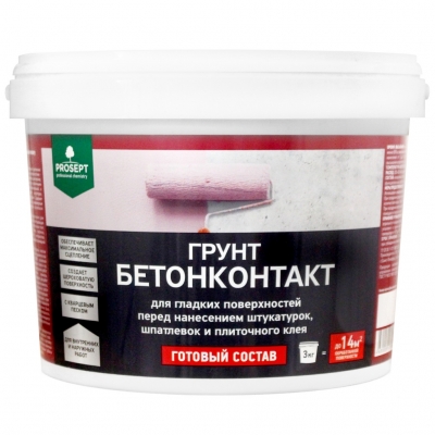PROSEPT Грунт Бетонконтакт, 3 кг